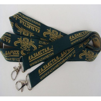 Factory Computer Jacquard Woven Strap/Tape/Ribbon/Webbing for Neck Lanyard with Polyester